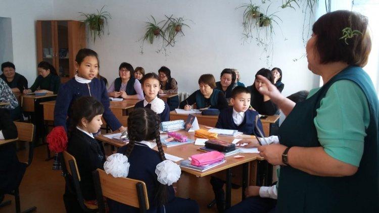 Урок на тему «Дауылпаз – бабалар мұрасы»