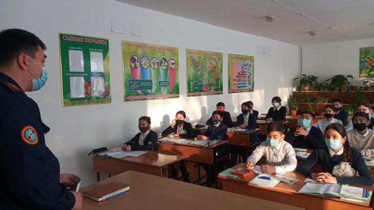 Жарма ауданының Төтенше жағдайлар бөлімінің бас маманымен жүргізілген әңгіме