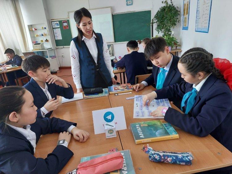 Апталық аясында өткізілген ашық сабақ