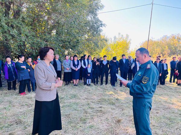 Сейсмикалық жаттығу өткізілді.