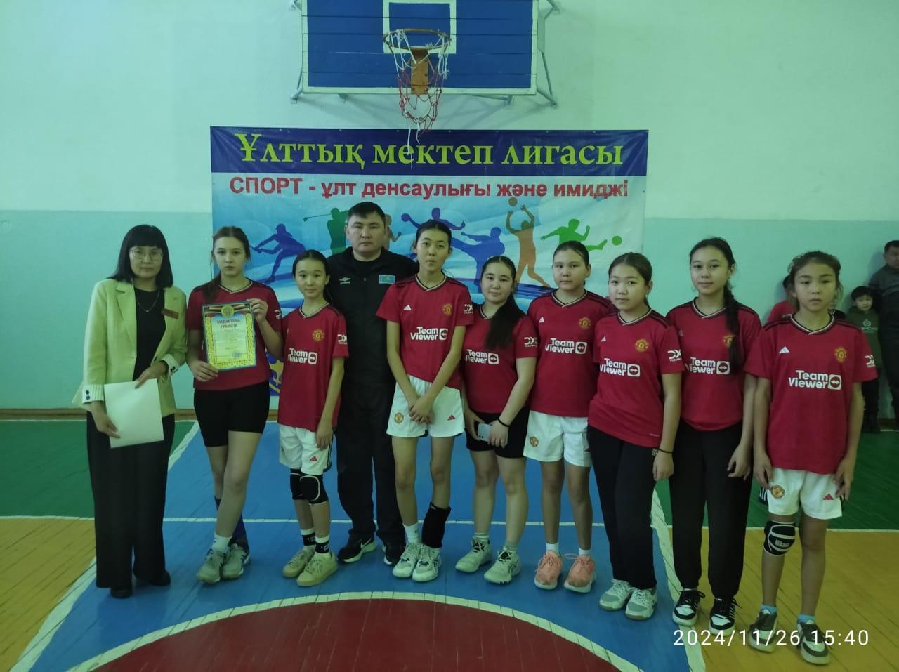 Ұлттық мектеп лигасы аясында баскетбол ойыны