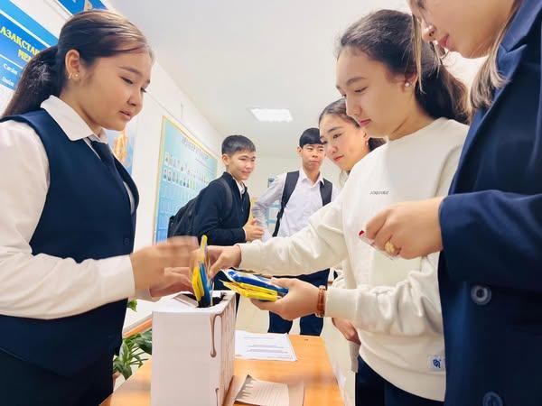 2 желтоқсан күні "Біртұтас тәрбие" бағдарламасы аясында "Көңілді үзіліс"