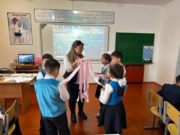 “Білімді ұрпақ-ертеңгі болашақ “ апталығы аясында Төлешова Айдана Қуатқызы