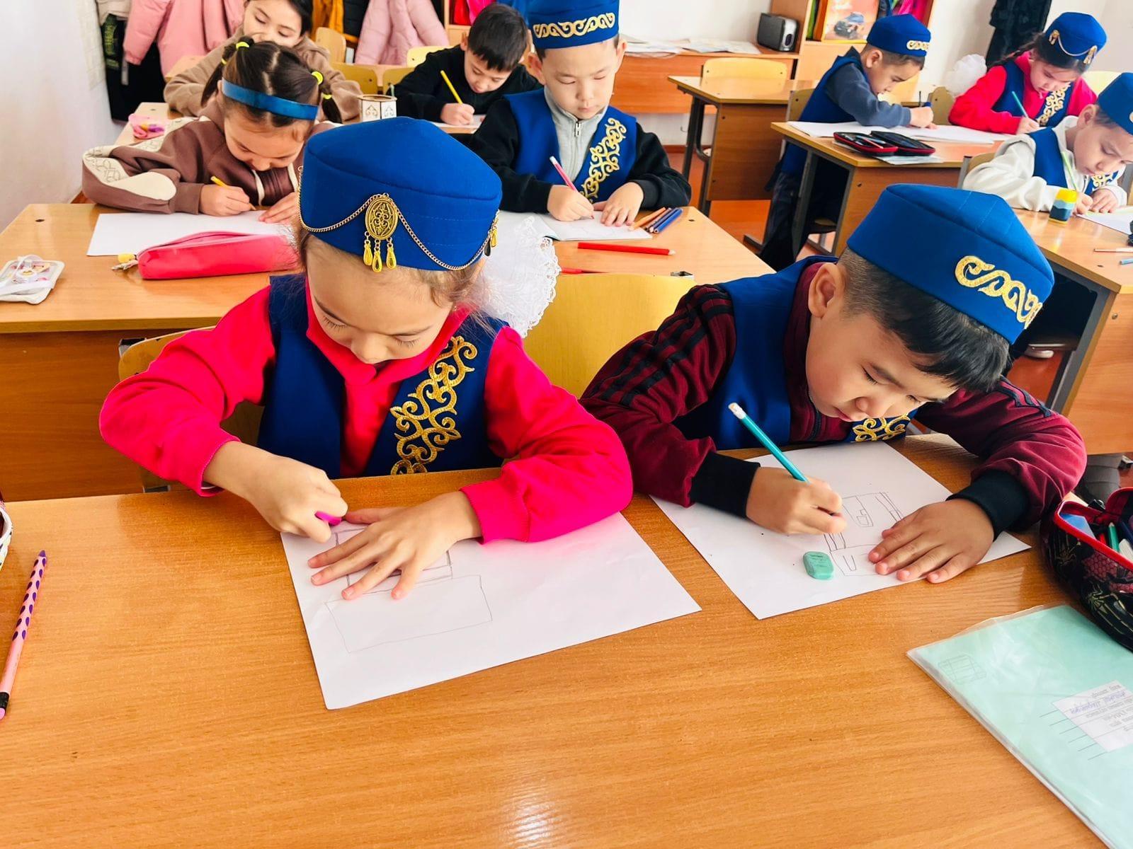 “Оқушымыз біз енді!” тақырыбында ойын-жаттығу ұйымдастырылды.