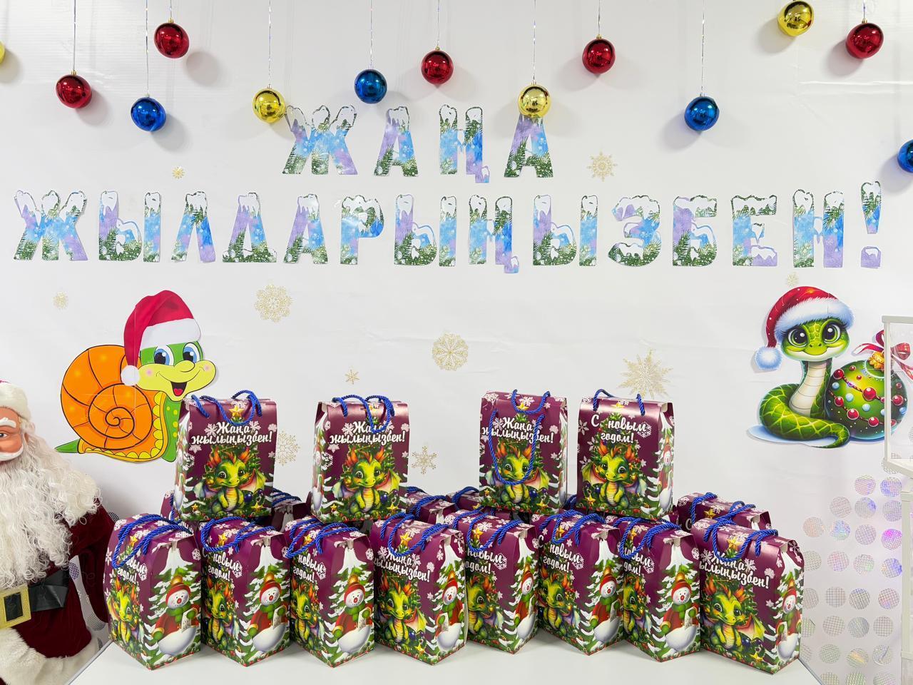 "Қамқор" жобасы аясында Жаңа жыл мерекесіне орай