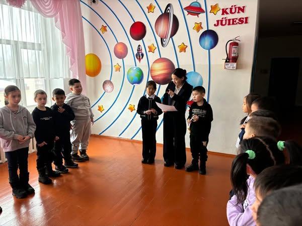 Мектебімізде "Көңілді үзіліс" ұйымдастырылуда...
