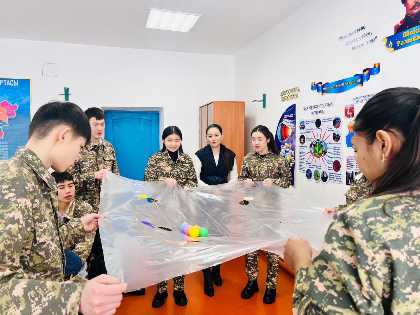 30 қаңтар күні мектеп психологтары А.Кокиева мен Б.Қабидоллаеваның жоспарына