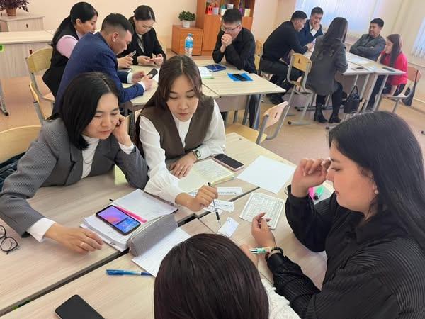 Абай облысы  жас педагогтерге арналған әдістемелік «Lesson Study-дегі алғашқы қадамдар: