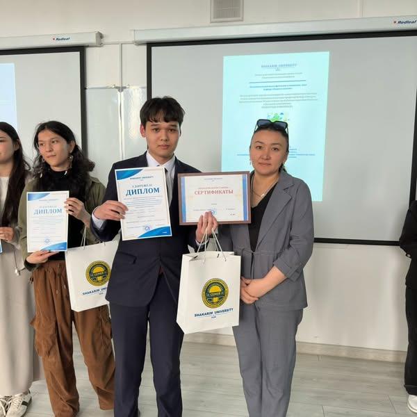 «ШӘКӘРІМ БІЛІМ ГРАНТЫ» сертификат иегері атанды.
