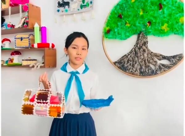 «Табиғатты аяла» жас өлкетанушылар,